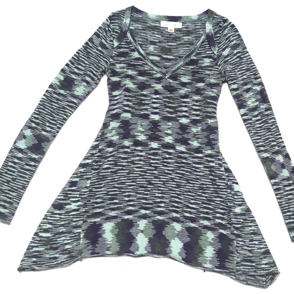Knit Sweater Tunic Top